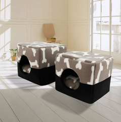 Multi-functional House Bed Puppy Kennel Sofa