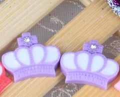 Pet Accessories Resin Crown Clip