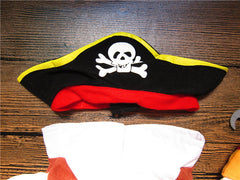 Funny Pirate Pet Costumes Dog Clothing