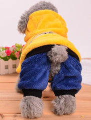 Winter Pet Clothes Jumpsuit Dog Coat