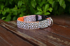 LED Pet Luminous leopard Dog Collar