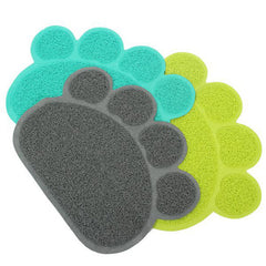 Use Lovely PVC Dog Paw Shape Cup Placemat