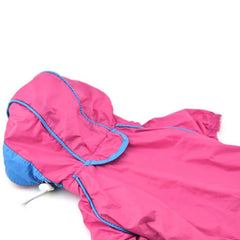 Waterproof Dog Hoodie Jacket Raincoat